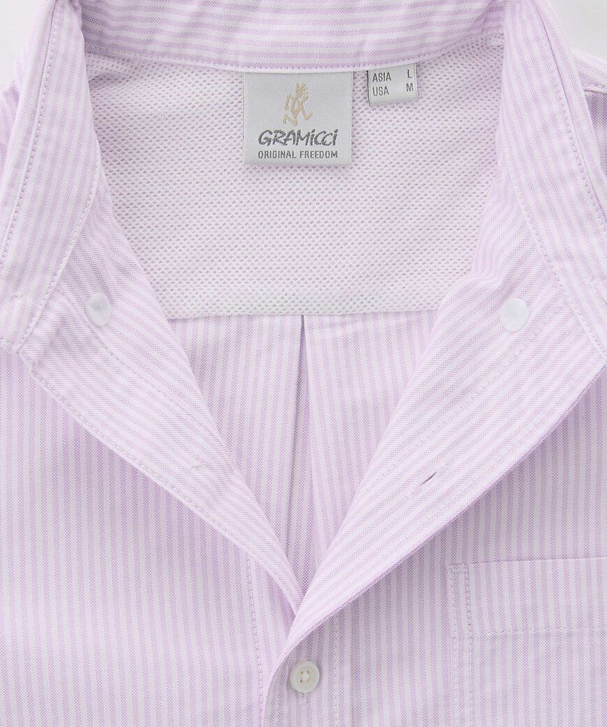 OXFORD BUTTON DOWN STANCE SHIRT,WHITE, large image number 3