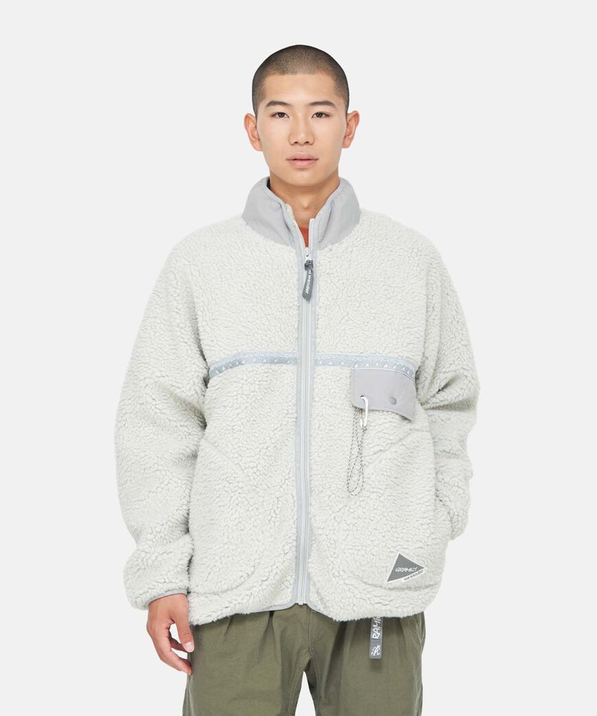 JQ TAPE FLEECE JACKET,CAMO, large image number 7
