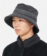 JQ TAPE CORDUROY HAT,CHARCOAL, small image number 4