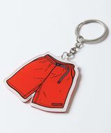 G-SHORT KEY RING,RED, small image number 2