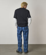 O.G. DENIM PLAID PANT,INDIGO CHECKERED PLAID, small image number 4