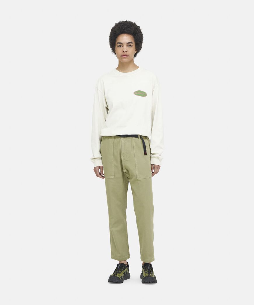 LOOSE TAPERED PANT,FADED OLIVE, large image number 1