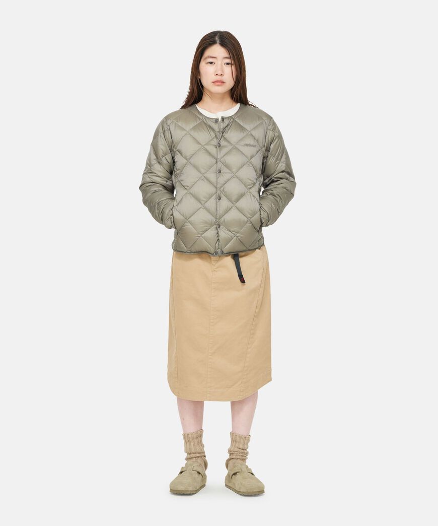 INNER DOWN JACKET,DARK BROWN, large image number 9