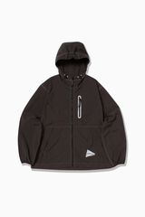 BRUSHED NYLON JACKET,CHARCOAL, small image number 0