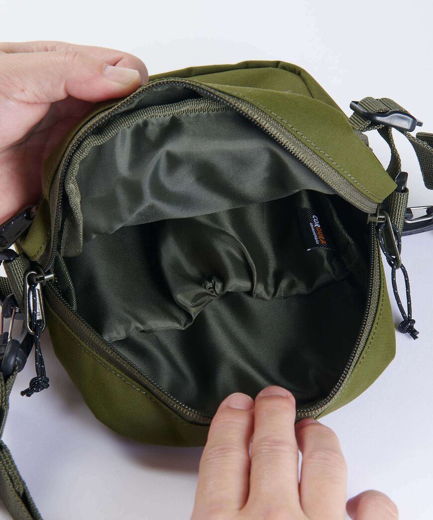 CORDURA MINI SHOULDER BAG,CORDURA BLACK, large image number 3