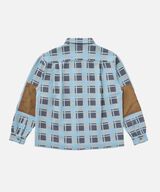 Ralston flannel shirt,BLUE PLAID, small image number 1