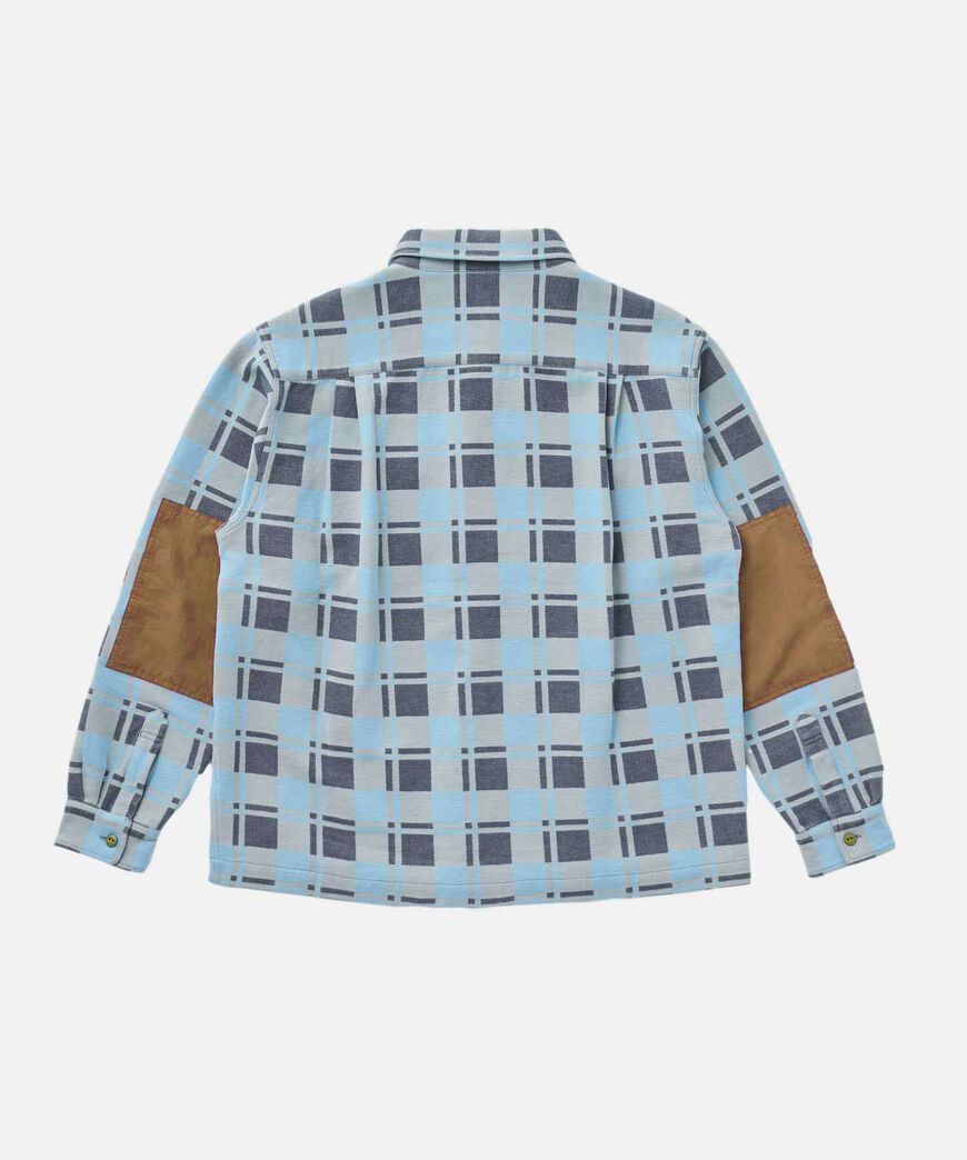 Ralston flannel shirt,BLUE PLAID, large image number 1