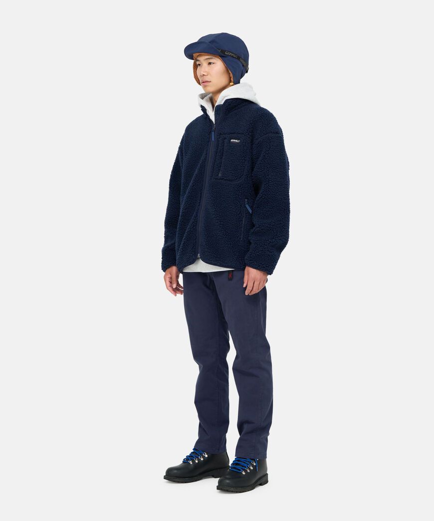 SHERPA JACKET,NAVY, large image number 4