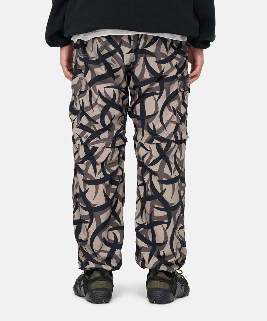 CONVERTIBLE MICRO RIPSTOP PANT,DEEP BROWN, large image number 7