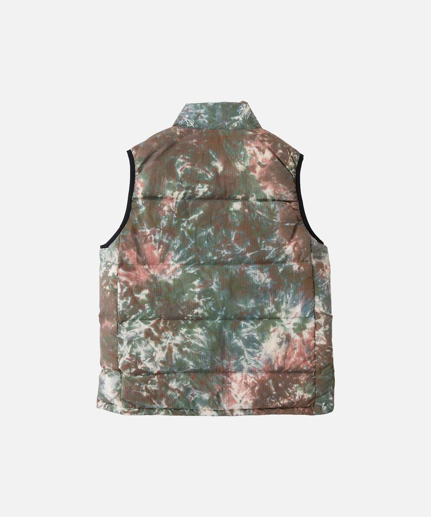 DOWN PUFFER VEST,TIE DYE, large image number 1