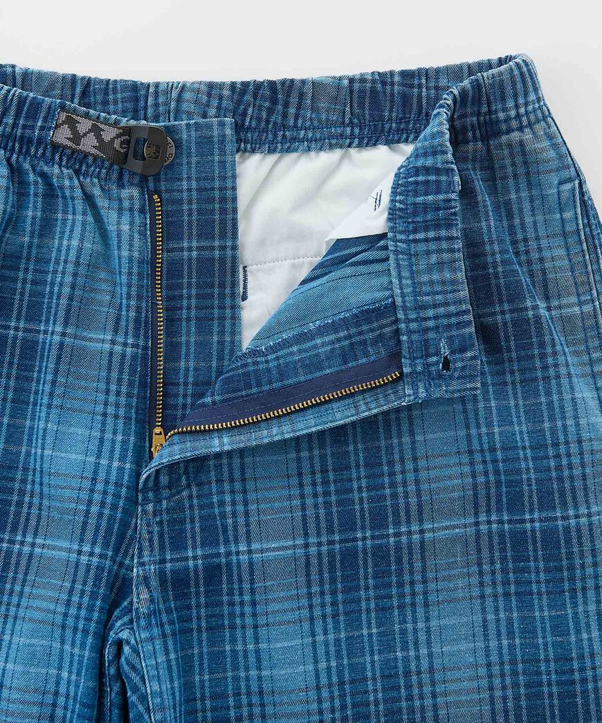 O.G. DENIM PLAID PANT,INDIGO CHECKERED PLAID, large image number 11