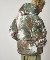DOWN PUFFER HOODED JACKET,TIE DYE, small image number 2