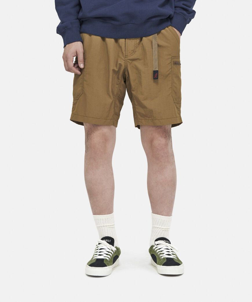 NYLON UTILITY SHORT,DEEP OLIVE, large image number 4