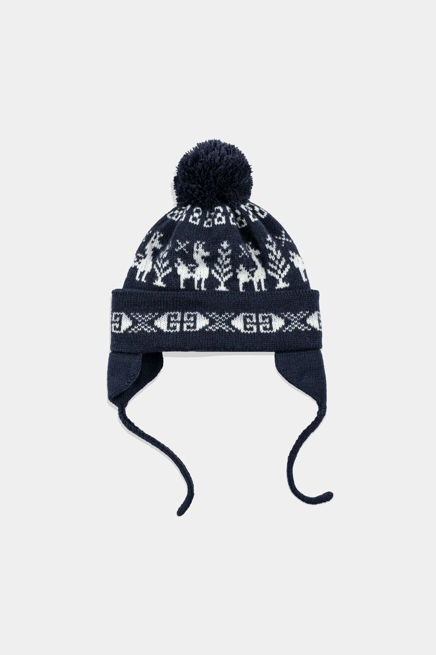 O.G HOCKEY TOUQUE,NAVY X BLUE, large image number 0