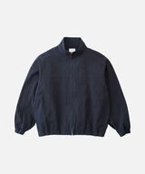 TWILL-AROUND JACKET,DOUBLE NAVY, small image number 0
