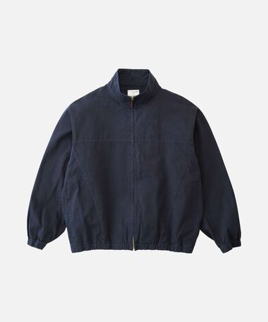 TWILL-AROUND JACKET,DOUBLE NAVY, medium