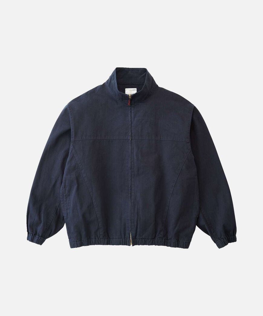 TWILL-AROUND JACKET,DOUBLE NAVY, large image number 0