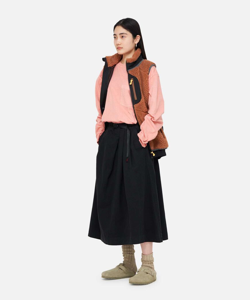 TALECUT SKIRT,BLACK, large image number 3