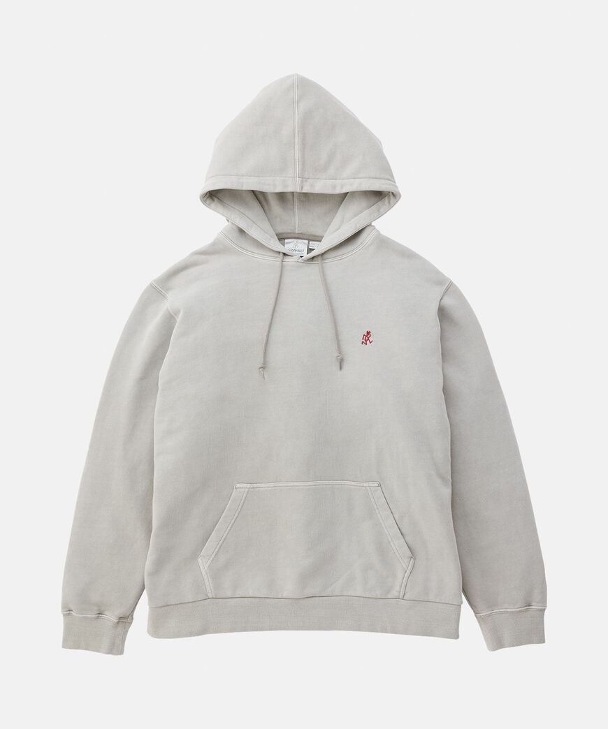 ONE POINT HOODED SWEATSHIRT,OATMEAL PIGMENT, large image number 0
