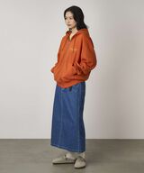 ORIGINAL FREEDOM ZIP HOODED SWEATSHIRT,BURNT ORANGE, small image number 3