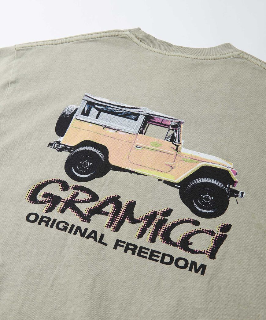 OFF ROAD TEE PIGMENT DYED,TWILL PIGMENT, large image number 4