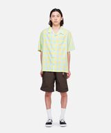 CHECKERD RAYON SHIRT,GLOW, small image number 2