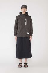 BRUSHED NYLON JACKET,CHARCOAL, small image number 3