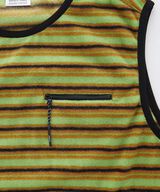 THERMAL FLEECE W'S PULLOVER,CHARTREUSE STRIPE, small image number 6