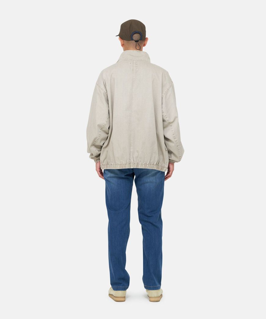 TWILL-AROUND JACKET,DUSKY OLIVE, large image number 5