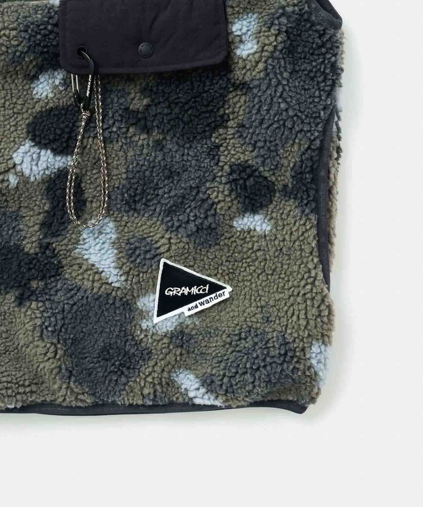 JQ TAPE FLEECE VEST,CAMO, large image number 10