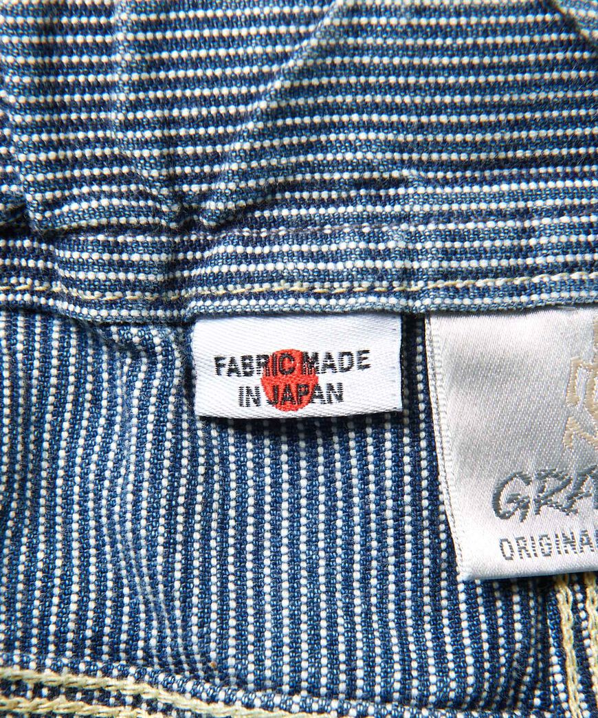 JAPANESE HICKORY DENIM WORK PANT,HICKORY, large image number 10