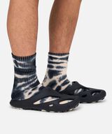 TIE DYE CREW SOCKS,BLACK, small image number 2