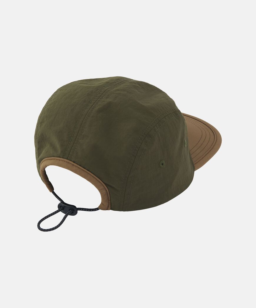 NYLON CAP,DEEP OLIVE x COYOTE, large image number 1