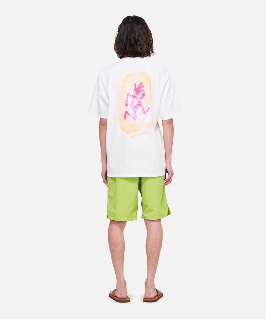 THUMBPRINT TEE,WHITE, large image number 4