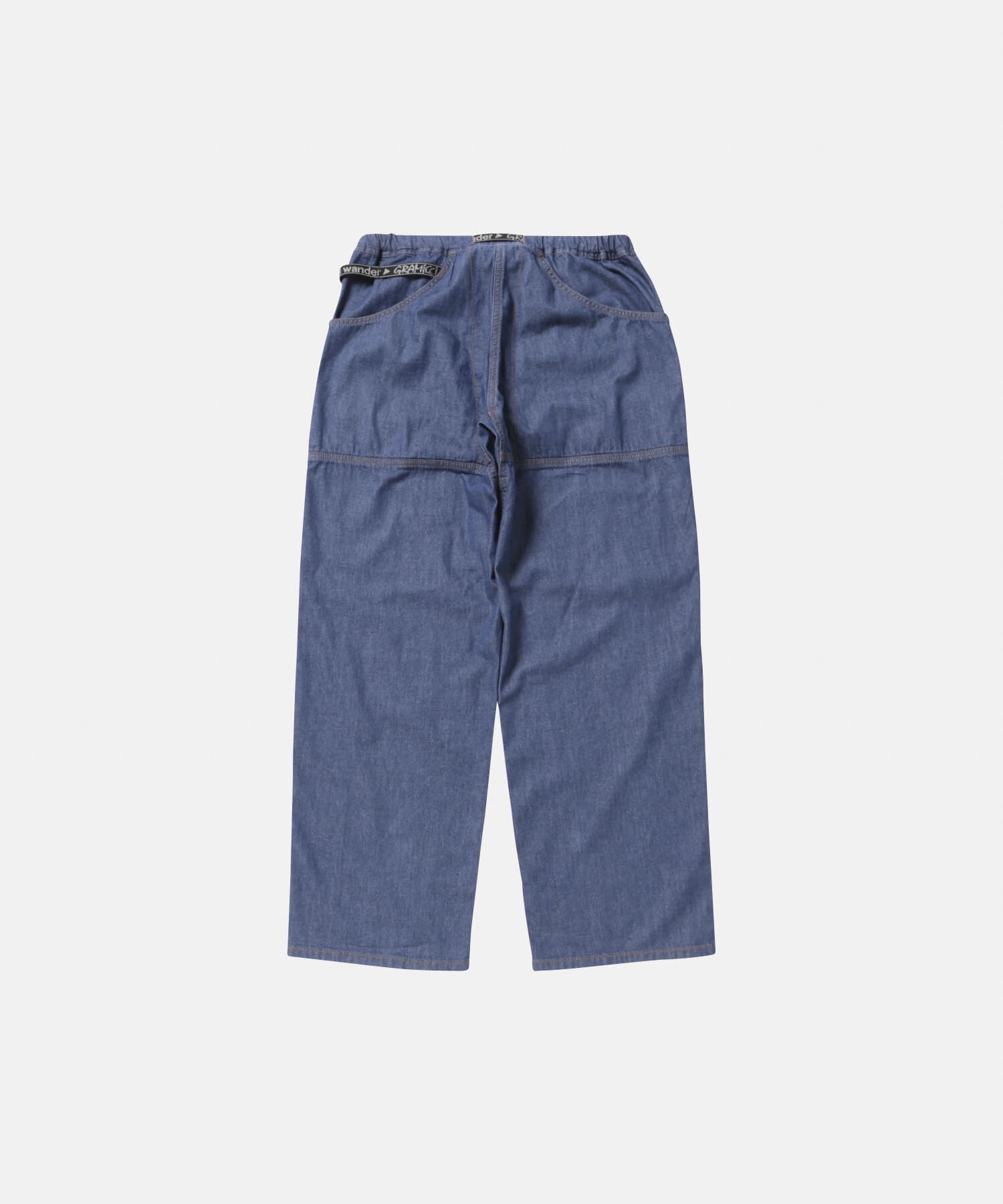 Gramicci x and wander] DENIM BAGGY PANT | GRAMICCI Official