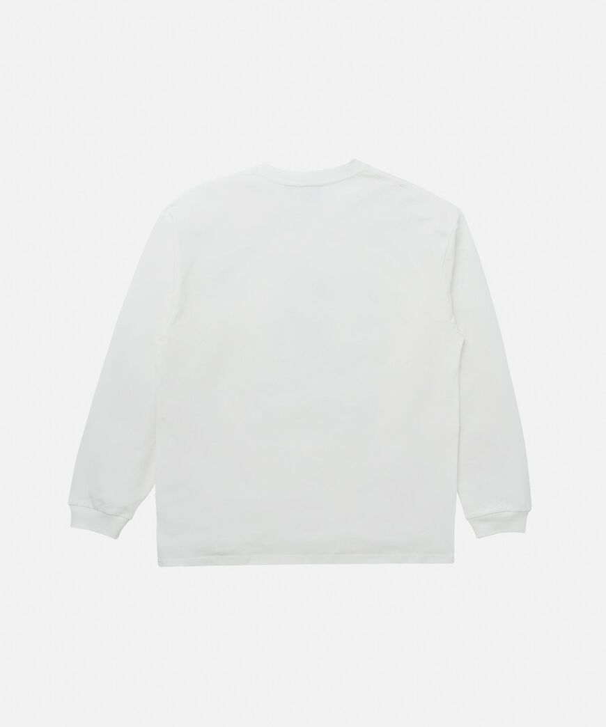 GPS L/S TEE,WHITE, large image number 1