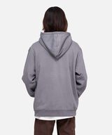 ONE POINT HOODED SWEATSHIRT,CHARCOAL PIGMENT, small image number 6