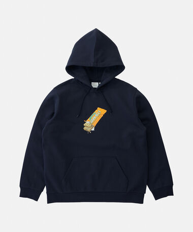 GRANOLA HOODED SWEATSHIRT,DARK NAVY, medium