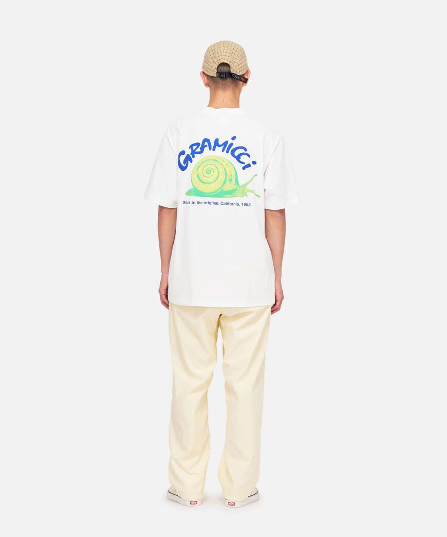 SNAIL TEE,WHITE, large image number 4