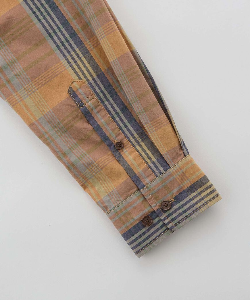 BROADCLOTH STANCE SHIRT,MUSTARD, large image number 4