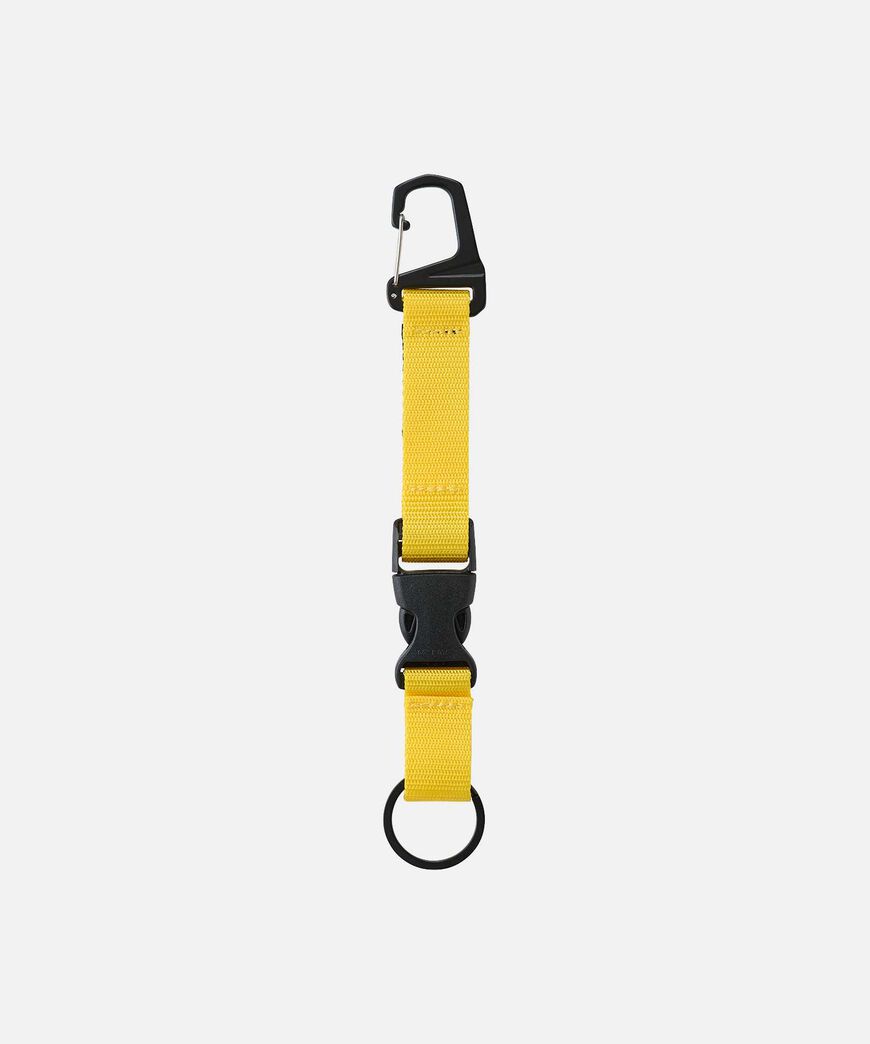 WEBBING KEY HOLDER,YELLOW, large image number 1