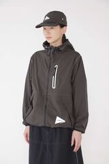 BRUSHED NYLON JACKET,CHARCOAL, small image number 4