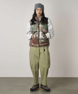 DOWN PUFFER VEST,TIE DYE, small image number 2