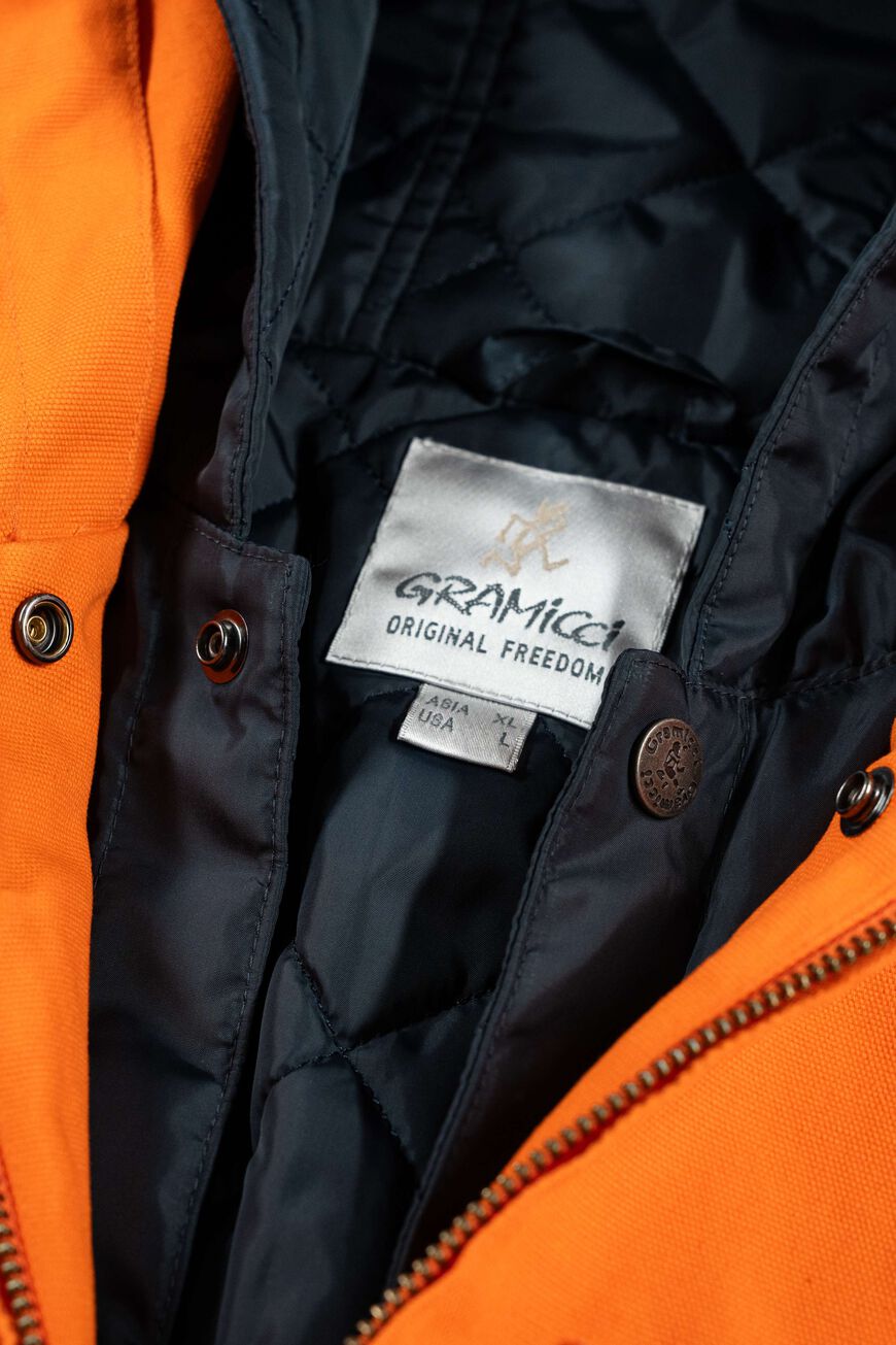 CANVAS WORK JACKET,HUNTING ORANGE, large image number 1