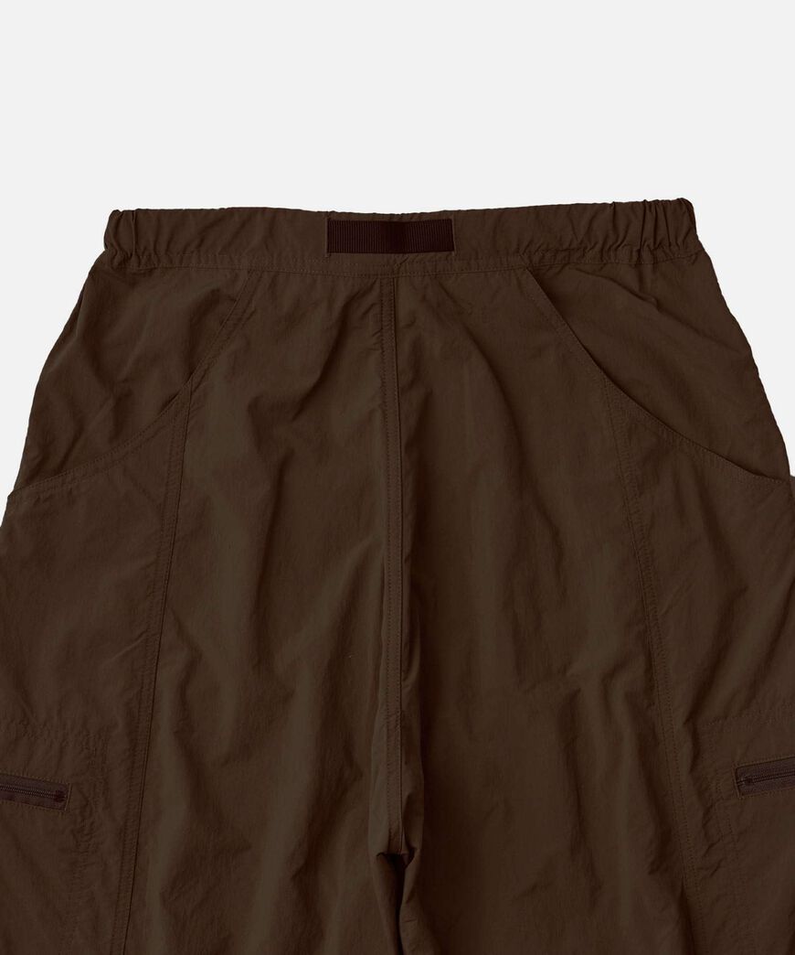 LOOSE BALLOON PANT,DEEP BROWN, large image number 8