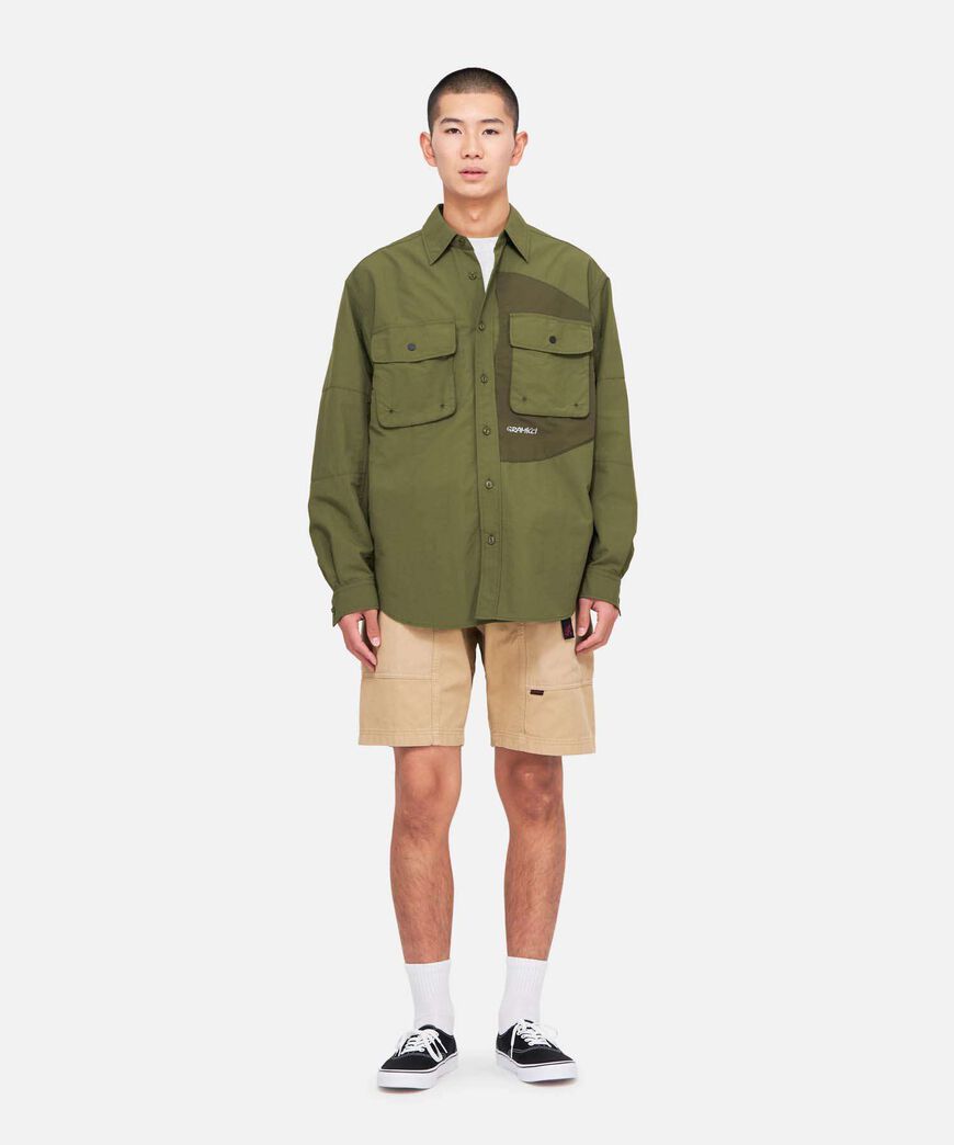 NYLON BRENTWOOD SHIRT,OLIVE, large image number 2
