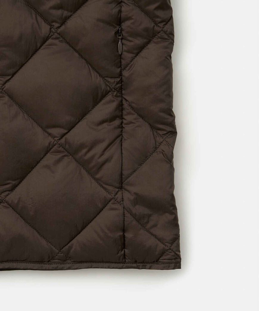 INNER DOWN JACKET,DARK BROWN, large image number 12