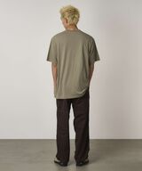 ONE POINT LOGO TEE,KHAKI, small image number 4