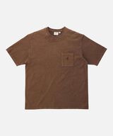 ONE POINT TEE PIGMENT DYED,BROWN PIGMENT, small image number 0