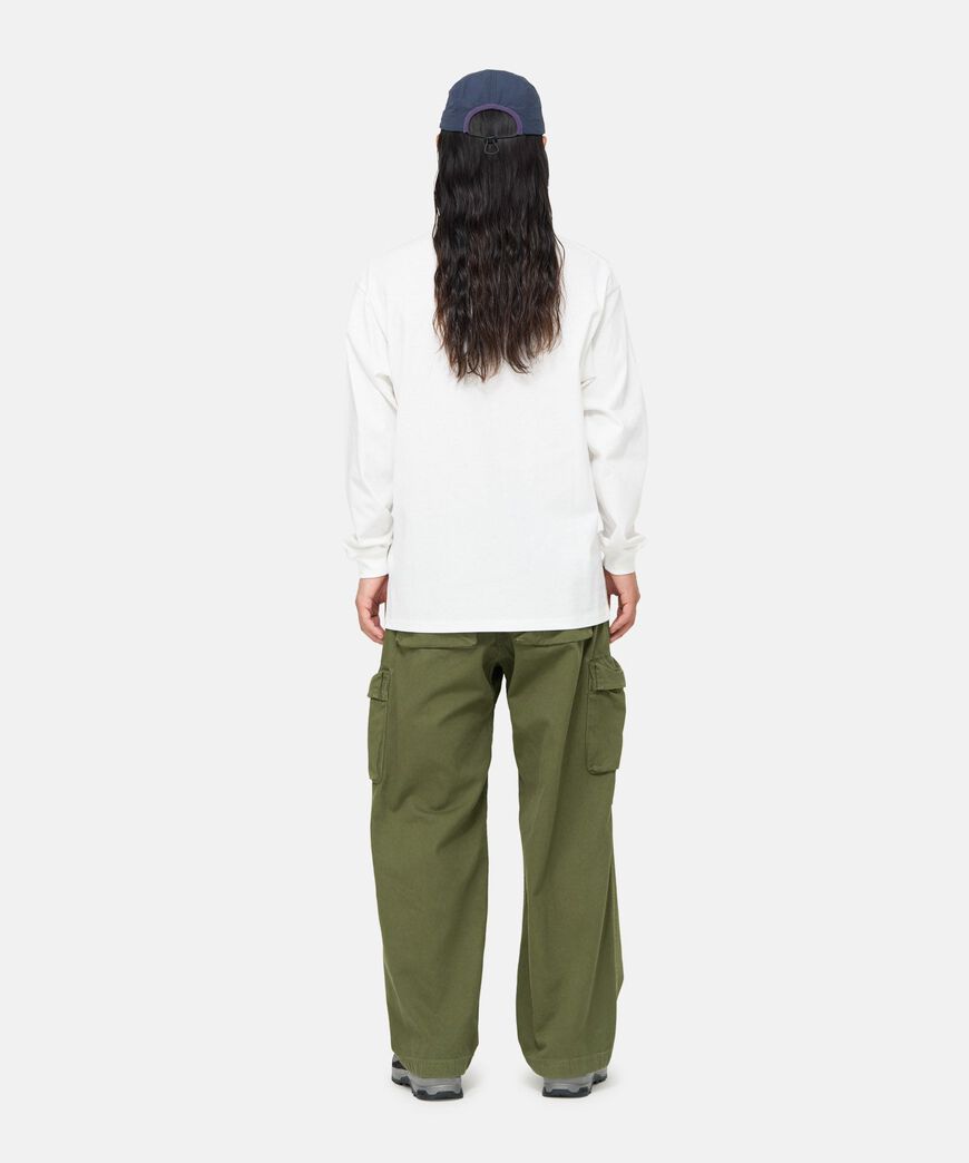 GPS L/S TEE,WHITE, large image number 5